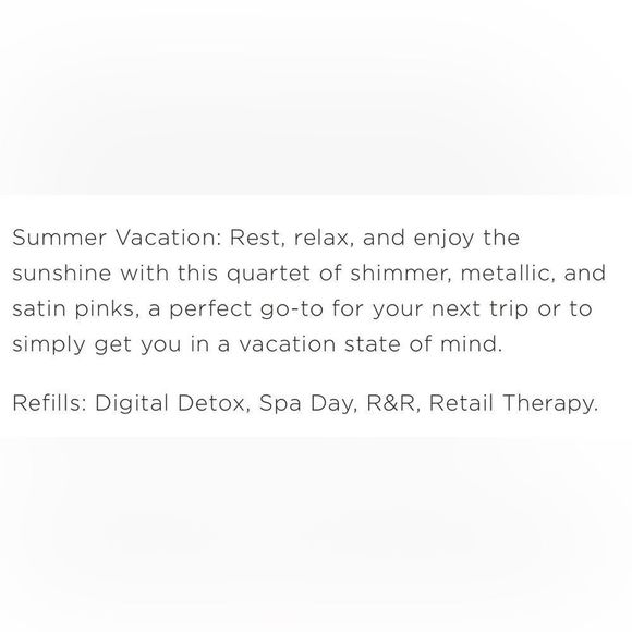 ONLY 1! Mineral Fusion Refillable Eyeshadow Palette SUMMER VACATION Shadow - Picture 5 of 5